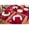 Solino Home Red Table Runner 90 Inches Long - Dru