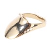Brass Archery Thumb Ring Portable Finger Protector with Anti Lost