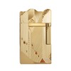 THORENS Crisp Sound Side-Slide Thin Brass Kerosene Lighter, Mermaid Gold