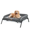 Lekereise Elevated Outdoor Dog Bed Cot + Orthopedic Indoor Dog