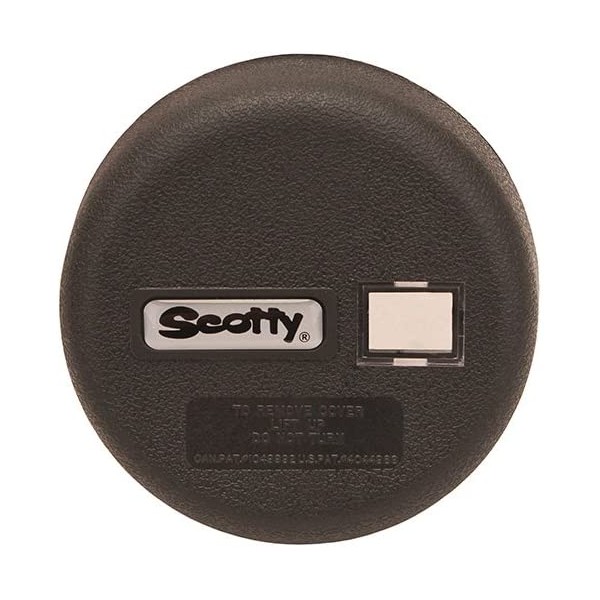 Scotty #1024 Counter Cover for Manual Scotty Downriggers,black