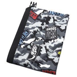 FONGKNOX Foldable Travel Bag Heavy Duty Waterproof Carry Bag Outdoor Camping Fishing Beaches Easy Carry Water Fun Anti-Leaking Grey Camouflage Style Size 60 cm x 60 cm