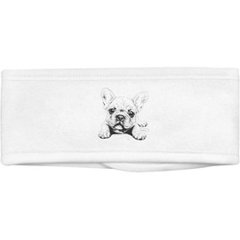 'French Bulldog Puppy Laying Down with Bone' Beauty Head Band/Hair Band (HB00033312)