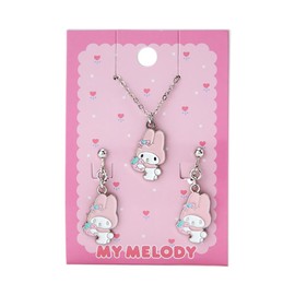 Sanrio 125318 My Melody Accessory Set, My Melody, 11.8 x 3.1 x 0.04 inches (30 x 8 x 0.1 cm), Fashionable Miscellaneous Goods, Character