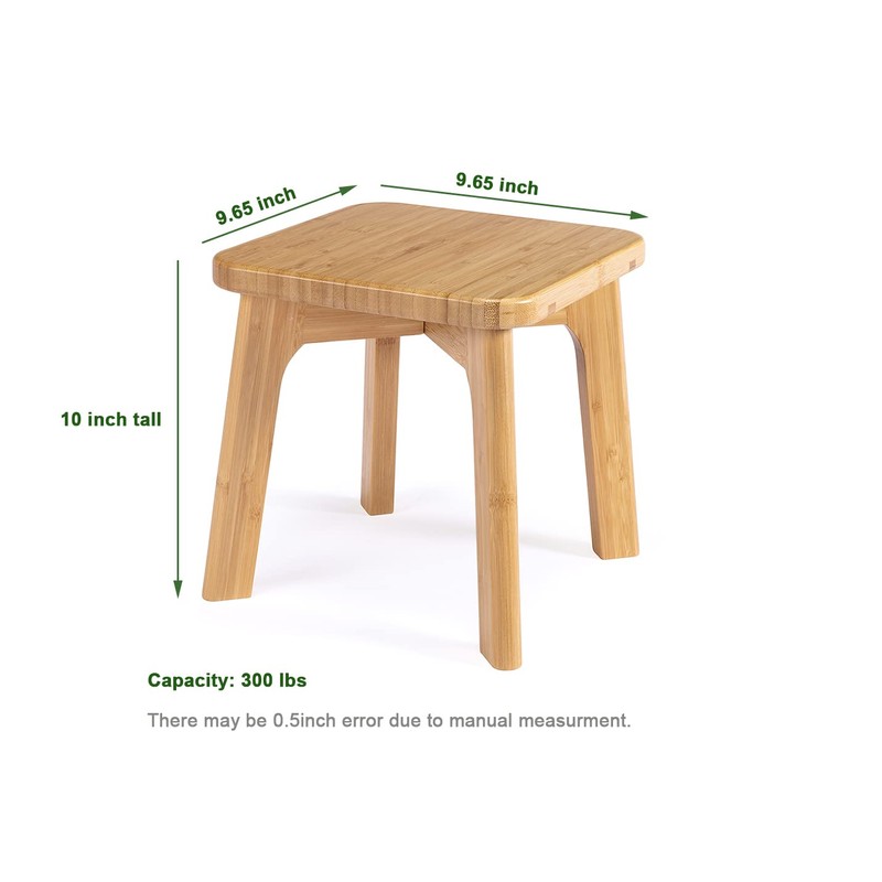 PELYN Wooden Step Stool for Kids & Adults – Small