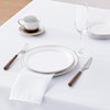 Softalker Tablecloth 80 x 80 cm Table Cloth Washable Geometric