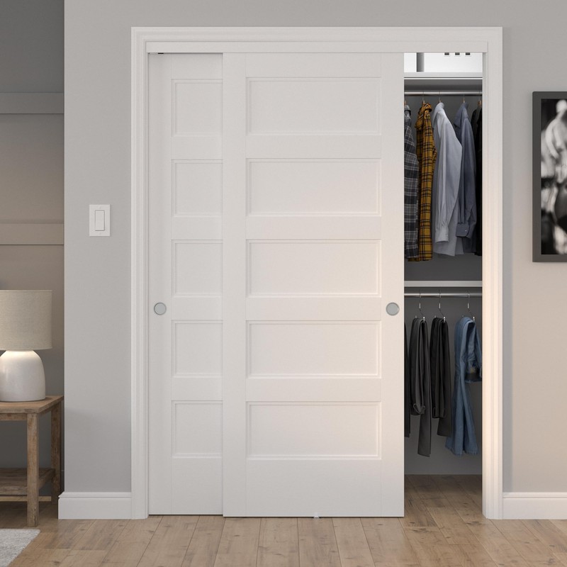 Richelieu Hardware 14660BC 60 in (1520 mm) Bypass Door Hardware