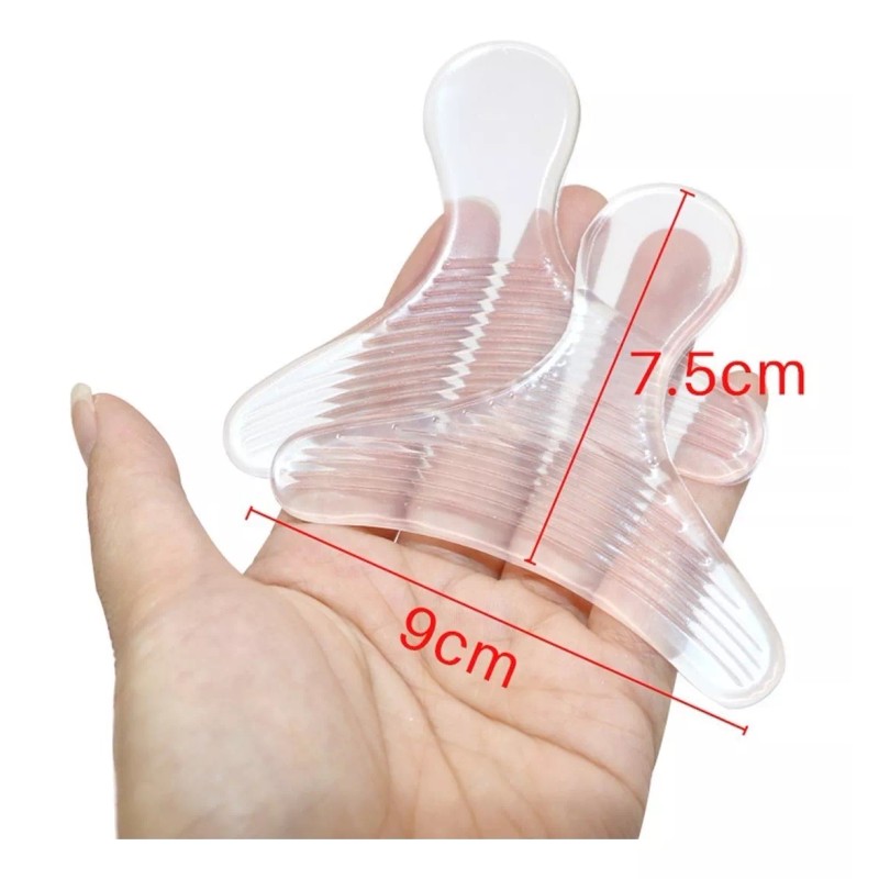 SJTR Mayoreo 10 Pares Protector Transparente Talón Tacón Tiras