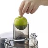 Omega C2100S High Juicer with Extra Large Three-Inch Chute, Silver