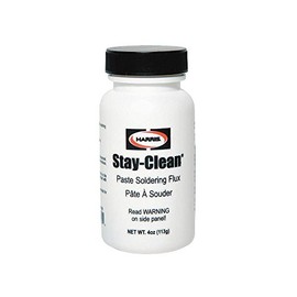 Harris Soldering Flux, Paste, 4 oz, Below 700 F - SCPF4POP
