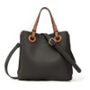 FIRANO 402290 3-Part Casual Chic 2-Way Handbag, Women's, Filano, Black