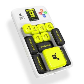 GAN Swift Block wiSlide Puzzle Game with 1000+ Challenges and Al Tutorials for Travel Game Birthday Gift Family Game Night Outdoors for kids Teens Brain Teaser - Variants: wiSlide