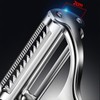 GREATLINK Stainless Steel Dual Blade Vegetable Peeler for Kitchen -Commercial