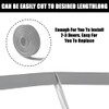 Shower Bottom Waterproof Door Rubber Sweep Trim Black Seal for