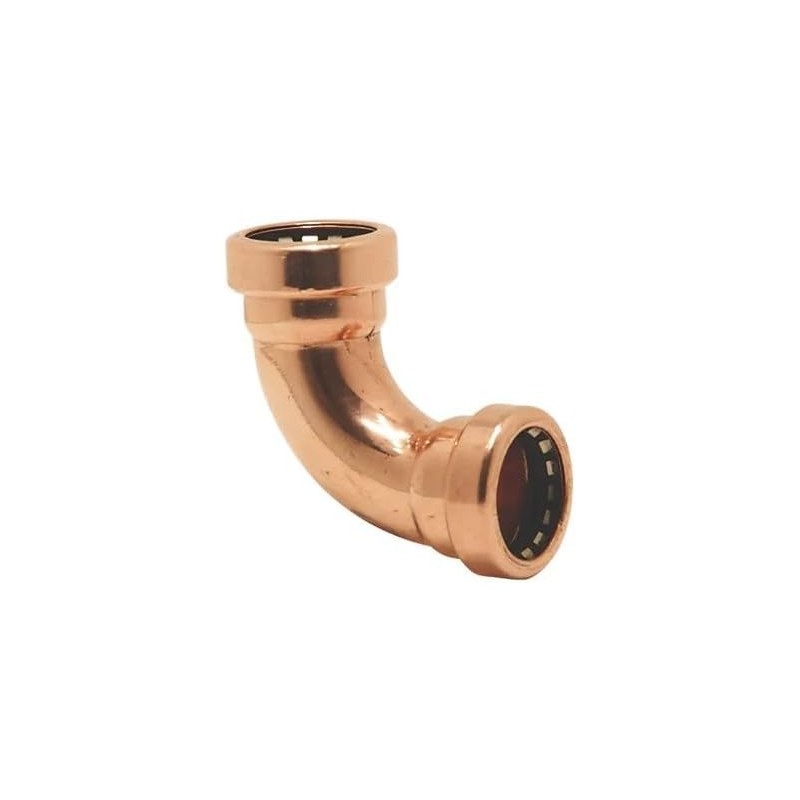 10x 15mm Tectite Copper Push-Fit Elbow, 90 Degree, Tectite Sprint