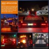 Nilight LED Trailer Light Kit Square Stop Turn Tail Light