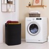 MEGASKET Large Laundry Hamper 16"x13"x22" - Tall Woven Laundry Basket,