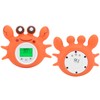 Crab Bath Thermometer Cartoon IPX7 Waterproof Digital Water Temperature Thermometer