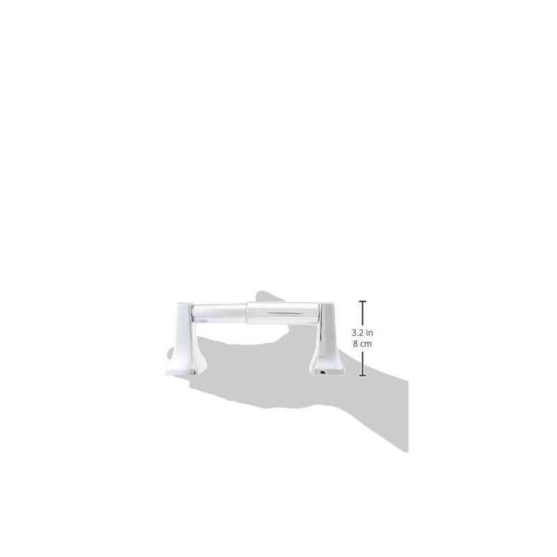 Moen Contemporary Chrome Spring Toilet Paper Holder Wall Mount in