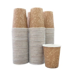 Niche Plus Kraft Cardboard Cups, 9.5 fl oz (280 ml), Pack of 120