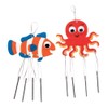 Baker Ross FE232 Sealife Wooden Windchimes - Pack of 4,