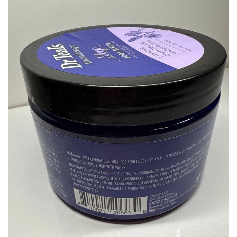 Dr. Teal's Dr Teal's Aromatherapy Body Scrub Sleep 16oz Jar