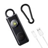 Security Buzzer with LED Light, Security Alarm, Personal Alarm, 130dB