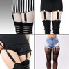 WILLWIN Elastic Thigh High Garter Suspenders Jeans Pant Boot Leg
