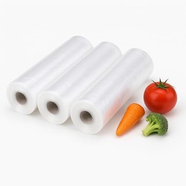 3 Pack of Food Storage Bags, 400 Count, 18cm x 20cm, Value Pack for Fridge and Freezer easy storage