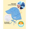 VAENAIT BABY Gorro de natación unisex con protección solar UPF