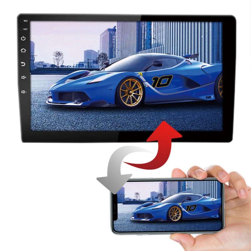 Paddsun Android 12 Car Navigator For 2009-2017 Ford Fiesta 2+32G