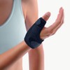 Bort 112710 Small Black Soft Thumb Splint, Short, Small, Black