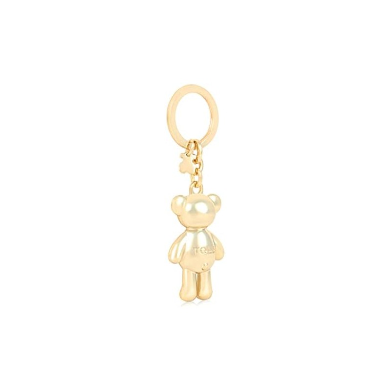 TOUS Llavero Oso Dorado, Para Mujer, Colección Teddy Bear