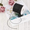 PandaHall 185 Yards/Roll 0.5mm Waxed Polyester Cord Waxed Thread Cord