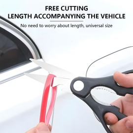 JNNJ Car Universal Fit Rubber Edge Protection, Edge Protection Car Door Rubber Car Fit, Edge Protection Rubber Seal Protection, Edge Protection for Car Doors, Car Door Protection Edge Protective Tape