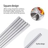 Boundless Voyage Titanium Chopsticks with Carrying Bag Ultralight Backpacking Gear