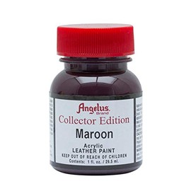 Angelus Collector Leather Paint 1 oz Maroon