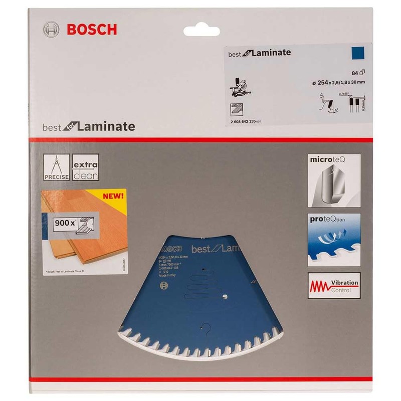 BOSCH Best Circular Saw Blade for Laminates, 254 x 30