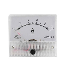 WANGCL Analog Mini Ammeter Professional Durable 2.5 Accuracy Voltage Analog Voltmeter Panel Ammeter Current Voltmeter CC 85 Analog Current C1 (DC 0-10A)