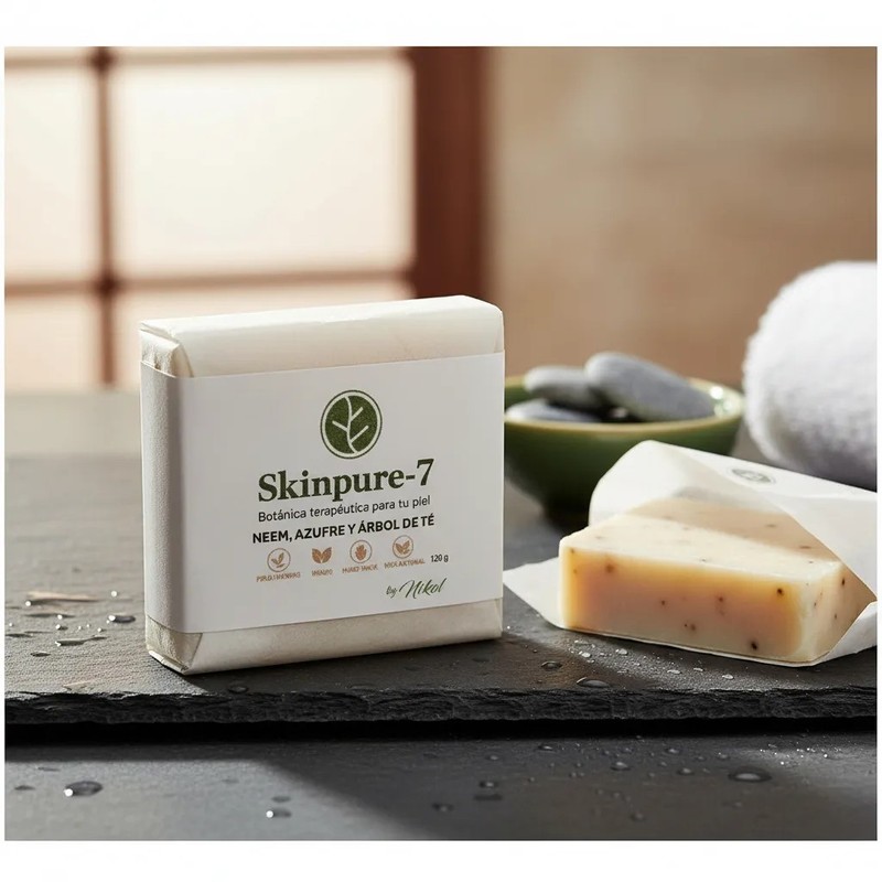 5 Jabones Antimicótico Antiacné Dermatitis 100 Natural