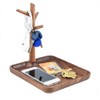 Sakulaya Key Stand, Wooden Key Hook, Accessory Stand, Key Holder,