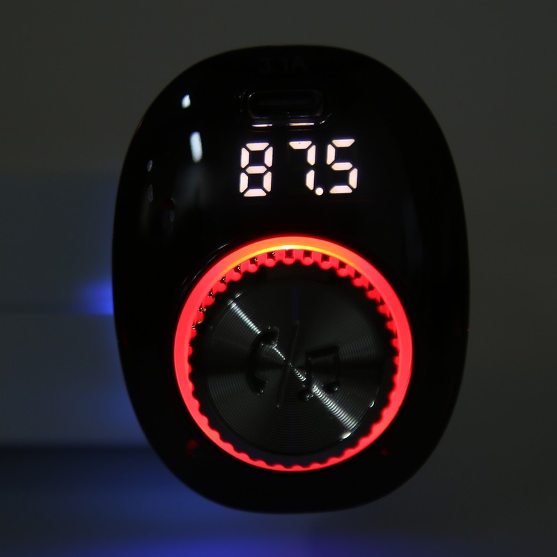 Bluetooth Car Adapter FM Transmitter Wireless FM Radio Adapter Dual