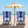 Melino Beach Chair, 37in Tall - Folding Sling Chair with