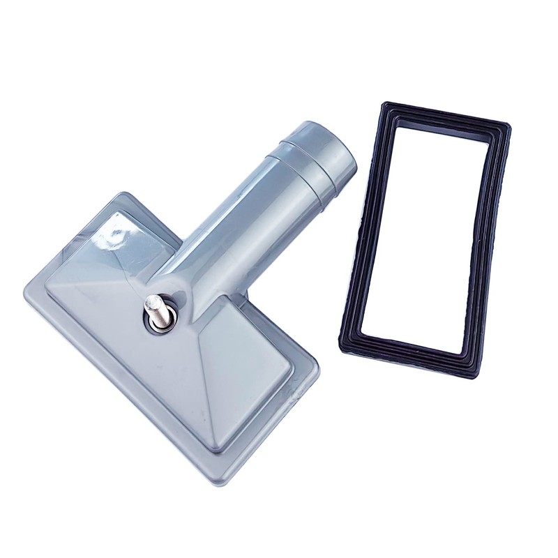 2x Overflow Pipes, Overflow Tube for Sink Extendible, Square Interface