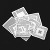 130pcs BGA Universal Reballing Rework Net Stencils Steel Template Mesh