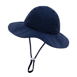 KAKU NAU Baby Sun Hat Toddler Summer Hat for Babies Boy Sun Hat Uv Protection 6 9 12 18 Months Navy