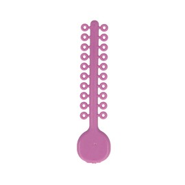 American Orthodontics Ligatures 20 Stick Lilac | 50 Sticks/1,000 Per Pkg | Made in the USA | Hypo-Allergenic, Non-Latex, Medical Grade Polyurethane Elastic Bands | .045 Inner / .115 Outer Diameter