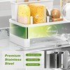 Ewaiira Stainless Steel Sink Caddy, Sponge Holder for Kitchen Sink
