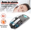 Mouse Inalámbrico Transparente, Mouse Inalámbrico Recargable con Receptor USB, mouse