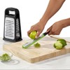OXO Good Grips Box Grater With Removable Zester, Black